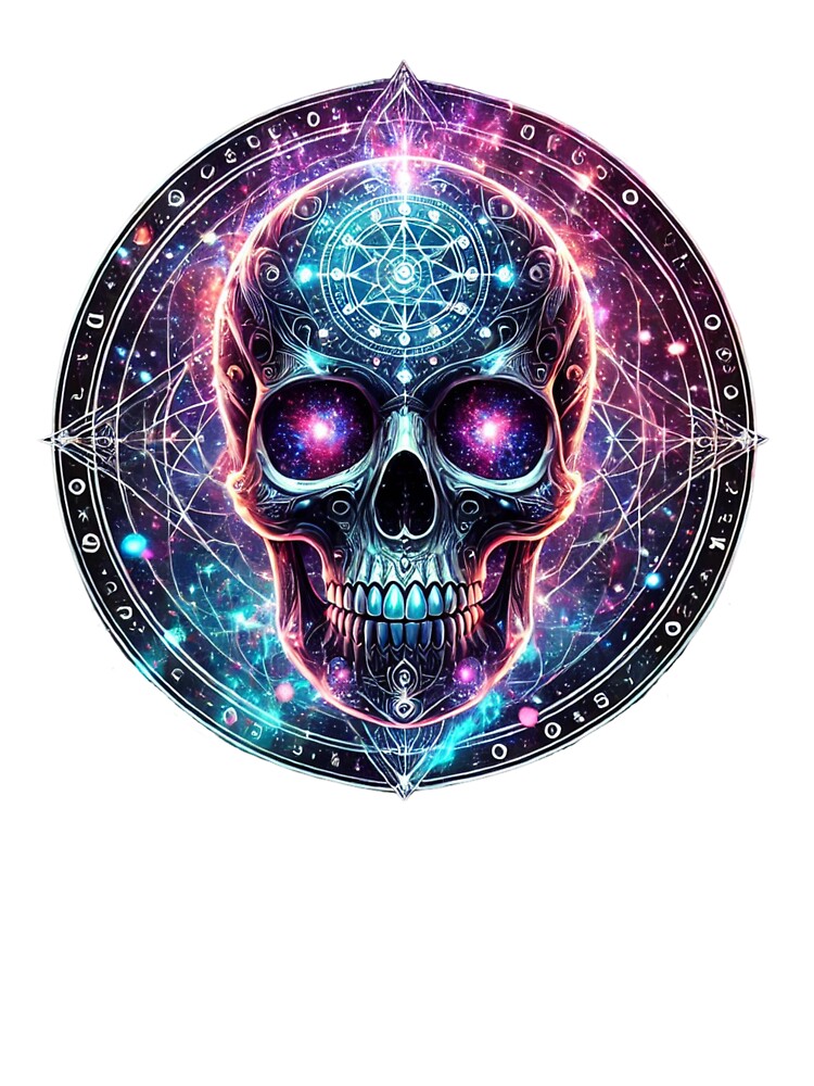 Cosmic Phantom Skull - Mystical Ethereal Energy by Critter Vibes T-Shirts, Hoodie, Sweatshirt | BlankRebels.com (Image 3)