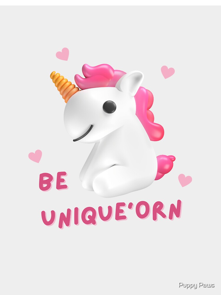 Be uniqu'orn by Puppy Paws T-Shirts, Hoodie, Sweatshirt | BlankRebels.com (Image 3)