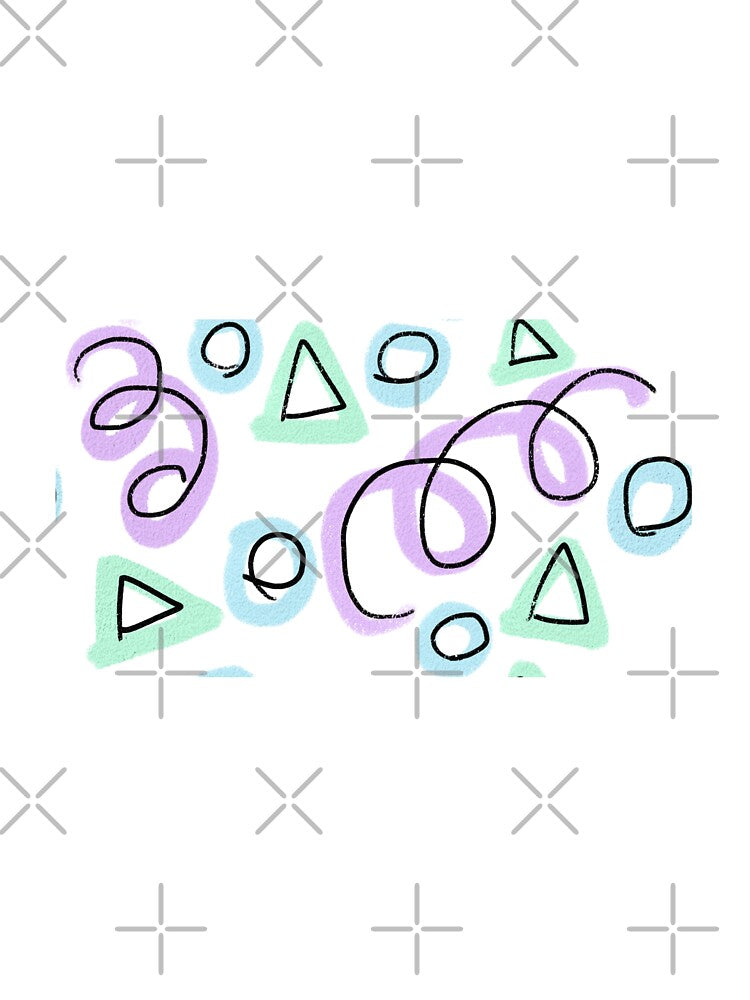 90’s pastel chalk pattern by Cloud-Boy T-Shirts, Hoodie, Sweatshirt | BlankRebels.com (Image 3)