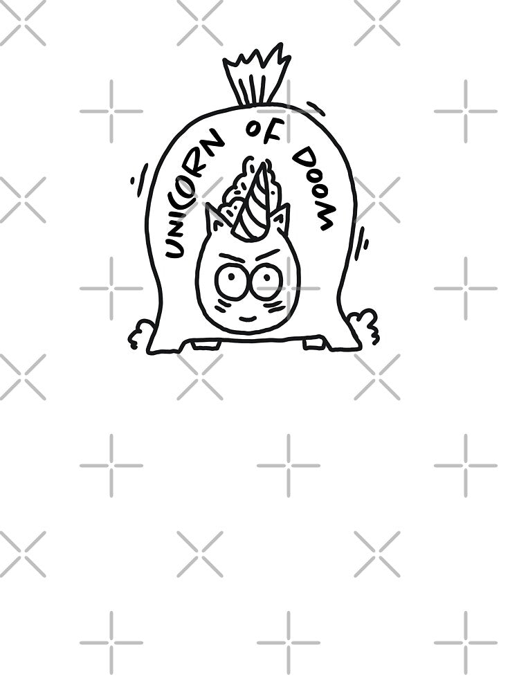 Unicorn - Unicorn Of Doom by fruehmorgens T-Shirts, Hoodie, Sweatshirt | BlankRebels.com (Image 3)