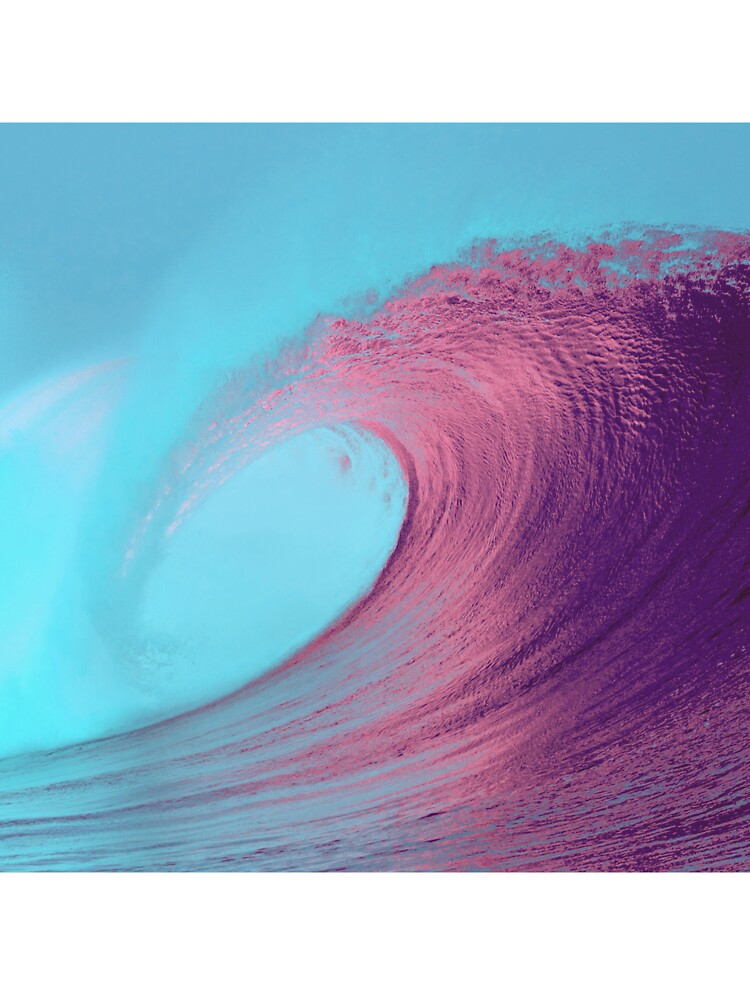 Purple Wave by LisaRoseDesigns T-Shirts, Hoodie, Sweatshirt | BlankRebels.com (Image 3)