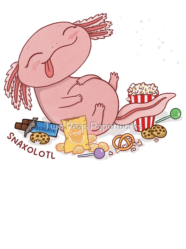 Snaxolotl by Two Peas Paperworks T-Shirts, Hoodie, Sweatshirt | BlankRebels.com (Image 3)