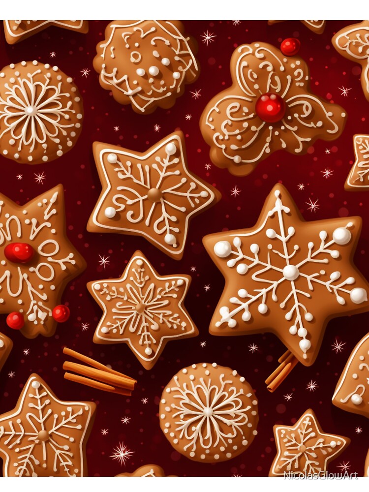 Christmas Cookies by NicolasGlowArt T-Shirts, Hoodie, Sweatshirt | BlankRebels.com (Image 3)