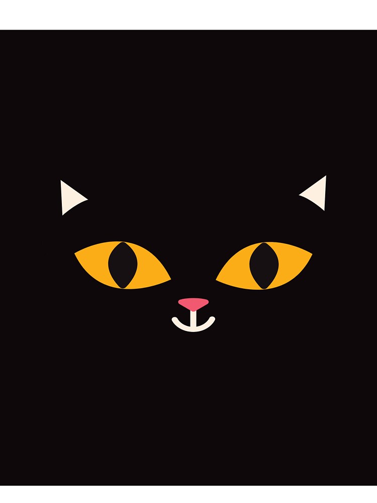 Royal Black Cat Shirt: Fashionable by saif2020