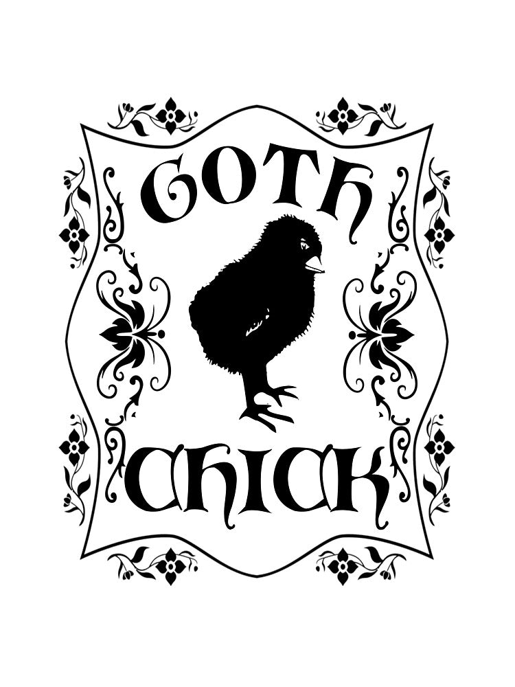 Goth Chick Design by Jesse Akers T-Shirts, Hoodie, Sweatshirt | BlankRebels.com (Image 3)