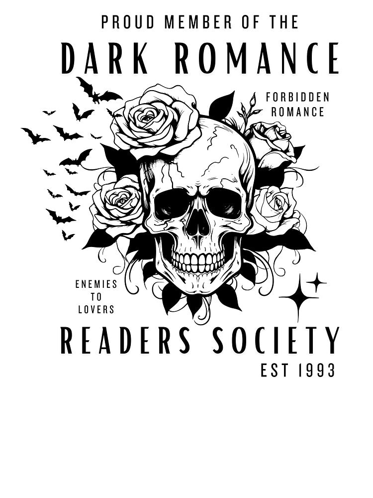Dark Romance Readers Society by midnightinkau T-Shirts, Hoodie, Sweatshirt | BlankRebels.com (Image 3)