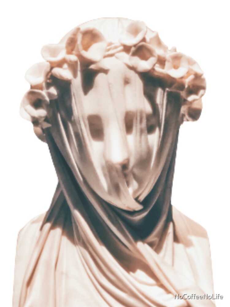 Veiled Lady Statue, Raffaelo Monti by NoCoffeeNoLife T-Shirts, Hoodie, Sweatshirt | BlankRebels.com (Image 3)