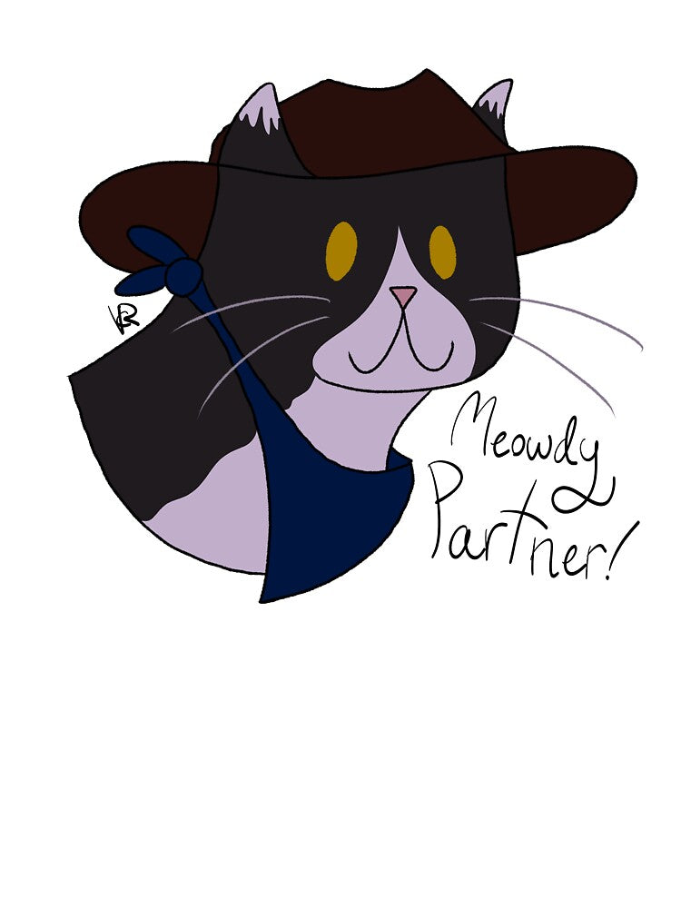 Cat Cowboy by VCRcassette T-Shirts, Hoodie, Sweatshirt | BlankRebels.com (Image 3)