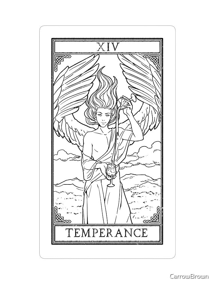 Carrow's Tarot - Temperance by CarrowBrown T-Shirts, Hoodie, Sweatshirt | BlankRebels.com (Image 3)