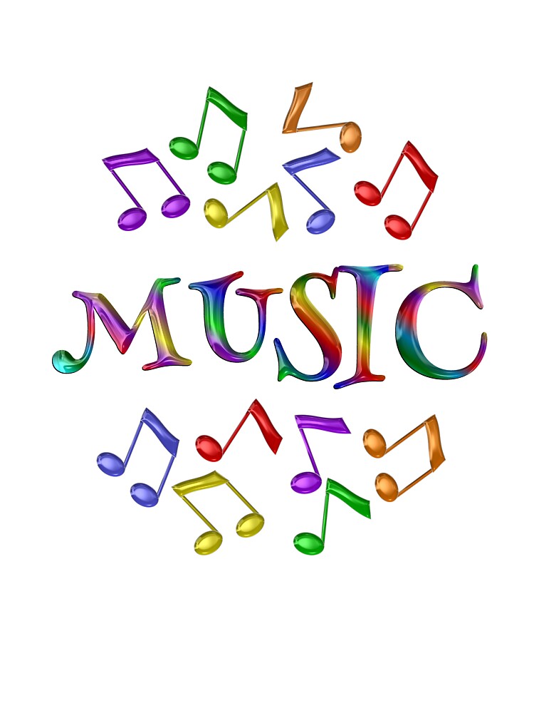 Colorful Shiny Music Notes T-Shirts, Hoodie, Sweatshirt
