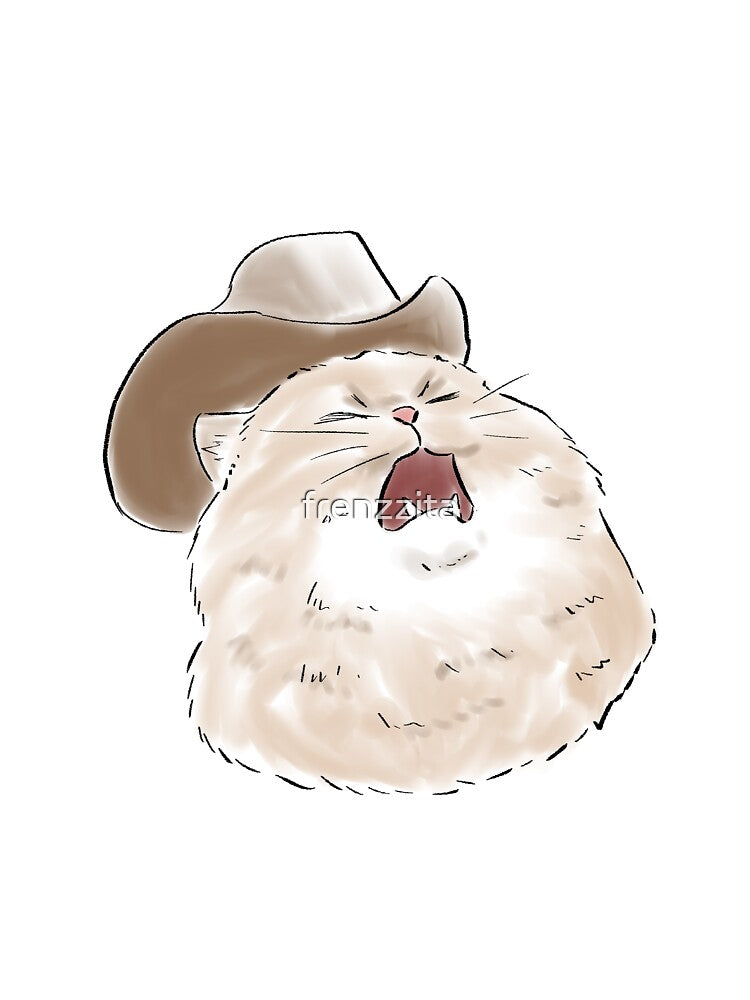 Cowboy Cat by frenzzita T-Shirts, Hoodie, Sweatshirt | BlankRebels.com (Image 3)
