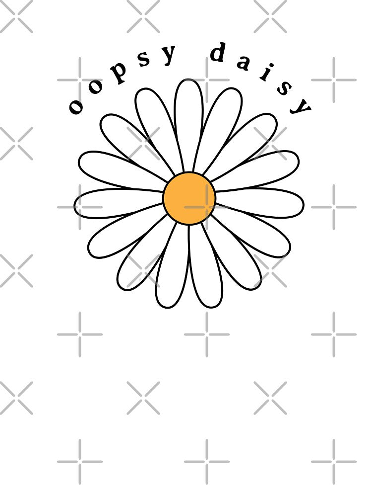 Oopsy Daisy Flower by HoneybirdDesign T-Shirts, Hoodie, Sweatshirt | BlankRebels.com (Image 3)