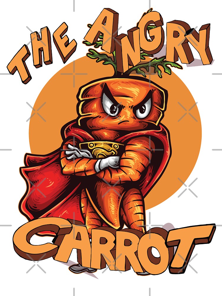 Angry Carrot Love Superhero Cartoon by ProjectX23 T-Shirts, Hoodie, Sweatshirt | BlankRebels.com (Image 3)