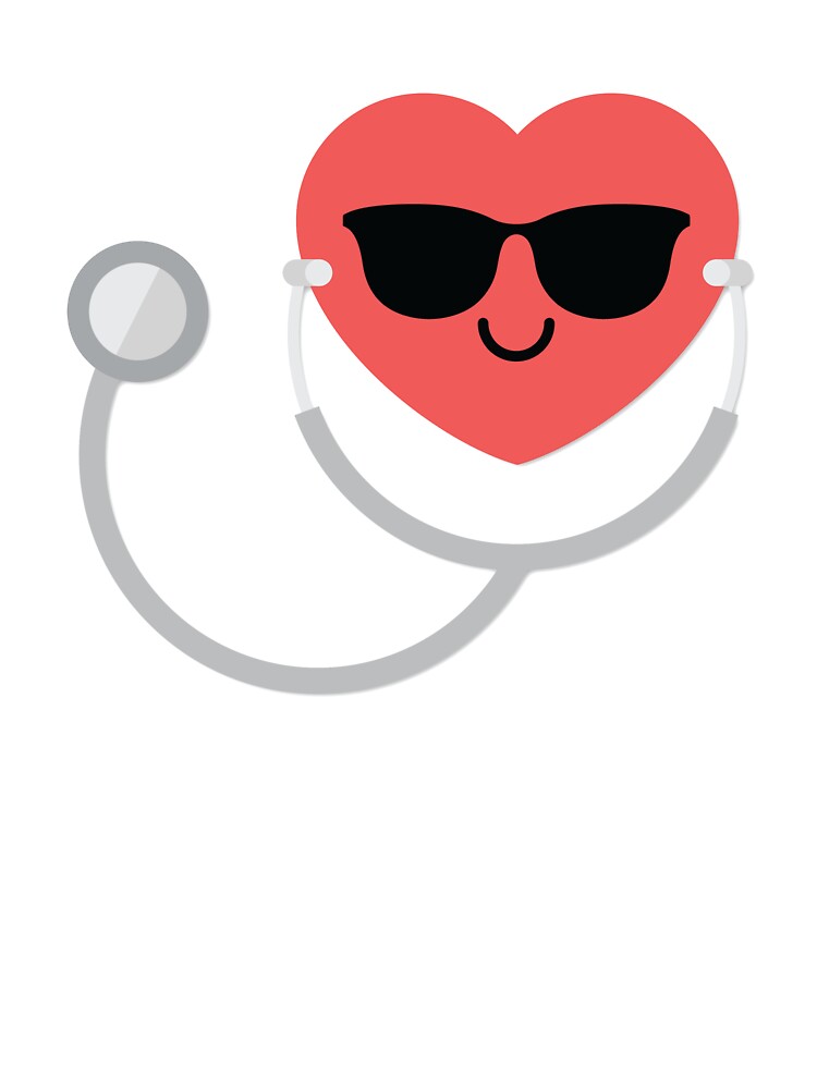 Doctor Heart Emoji by HippoEmo T-Shirts, Hoodie, Sweatshirt | BlankRebels.com (Image 3)