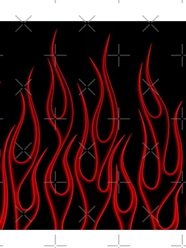 black & red flames by sqftv T-Shirts, Hoodie, Sweatshirt | BlankRebels.com (Image 3)