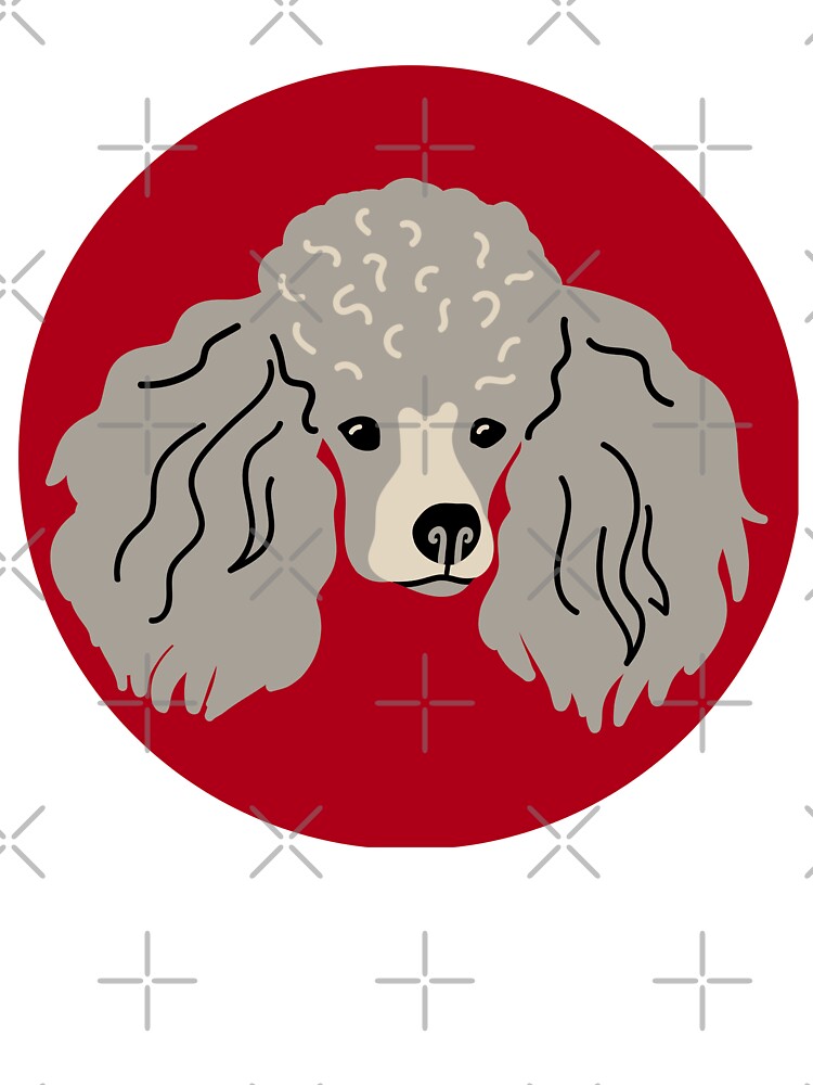 Cute Poodle (Large Print) by Myloveforpets T-Shirts, Hoodie, Sweatshirt | BlankRebels.com (Image 3)