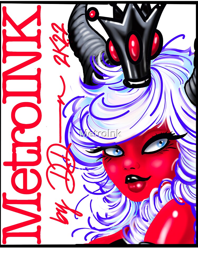 MetroINK Diva by MetroInk T-Shirts, Hoodie, Sweatshirt | BlankRebels.com (Image 3)