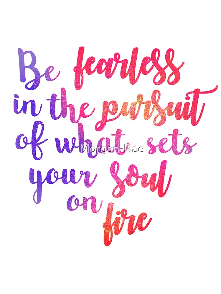 Be Fearless by Morgan-Rae T-Shirts, Hoodie, Sweatshirt | BlankRebels.com (Image 3)