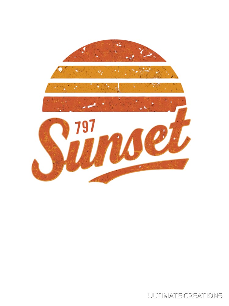 The 797 sunset vintage design by ULTIMATE CREATIONS T-Shirts, Hoodie, Sweatshirt | BlankRebels.com (Image 3)