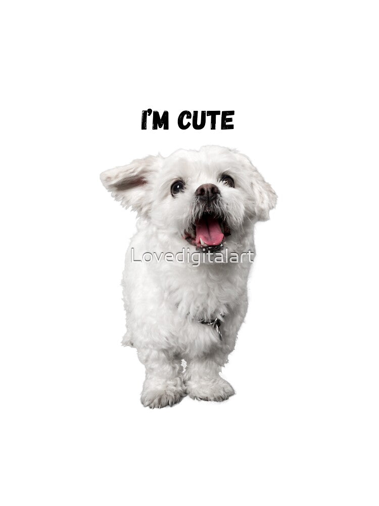 I’m cute by Lovedigitalart T-Shirts, Hoodie, Sweatshirt | BlankRebels.com (Image 3)