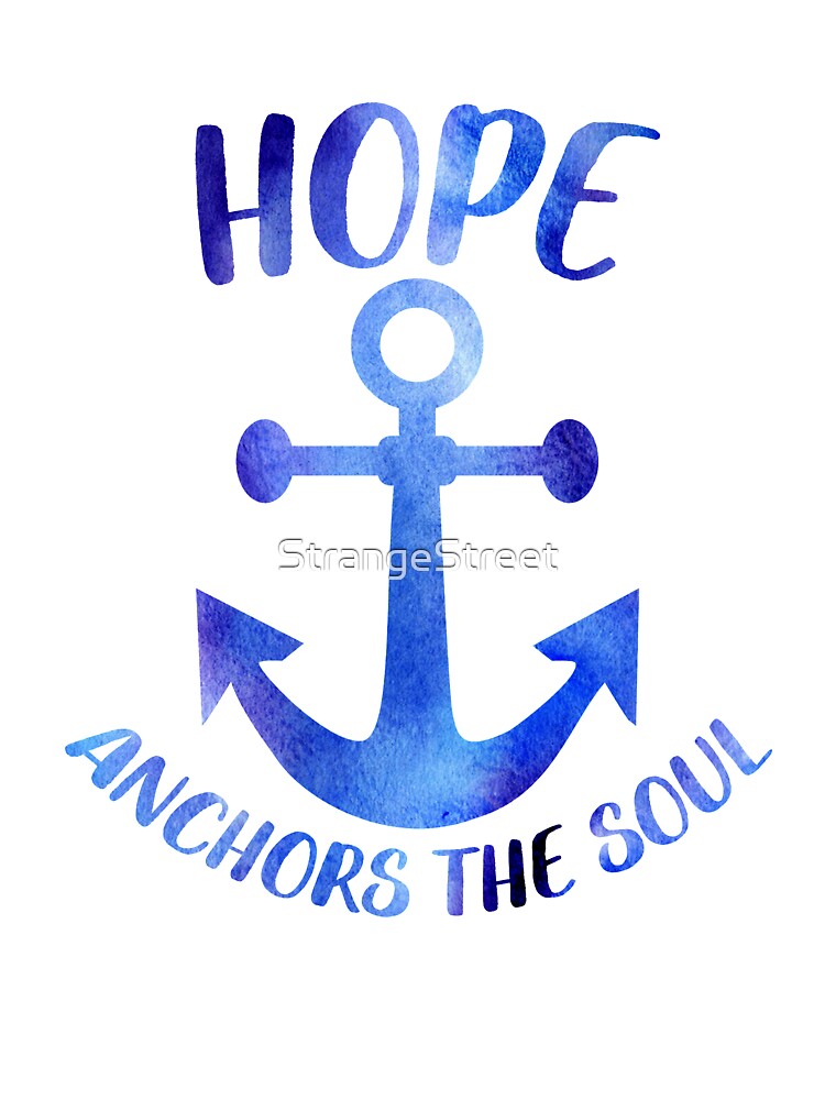 Hope Anchors The Soul ~ Motivation Feminist Mantra by StrangeStreet T-Shirts, Hoodie, Sweatshirt | BlankRebels.com (Image 3)