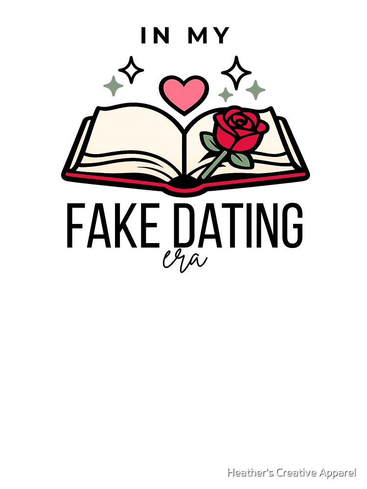 I'm In My Fake Dating Era — Romance Trope Reader by Heather's Creative Apparel T-Shirts, Hoodie, Sweatshirt (Image 3)