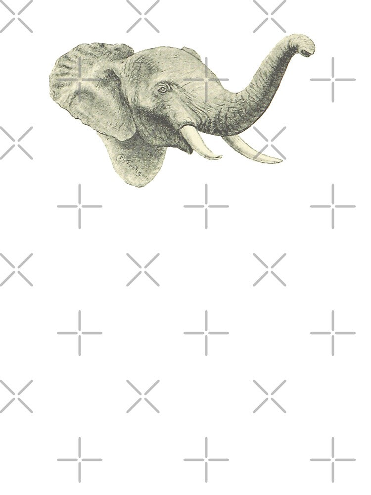 Vintage Elephant Illustration by bookishneighbor T-Shirts, Hoodie, Sweatshirt | BlankRebels.com (Image 3)