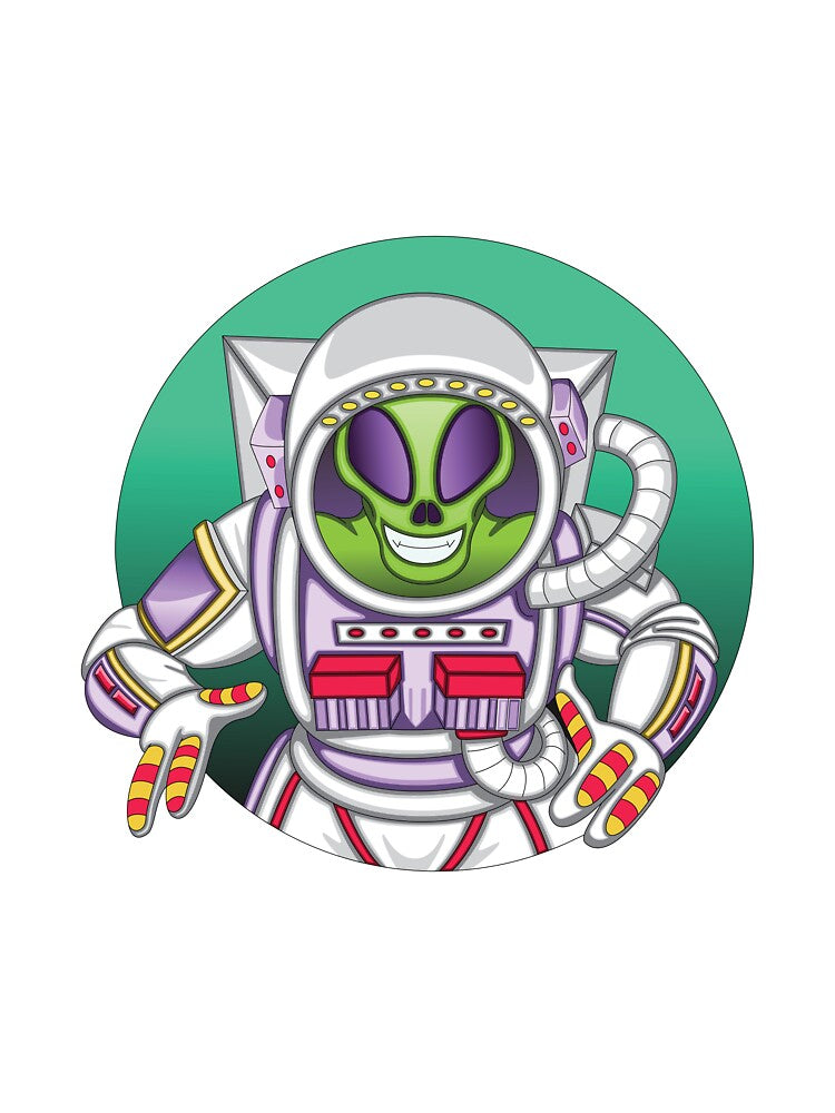 Astronaut Alien Design by andriassaputro T-Shirts, Hoodie, Sweatshirt | BlankRebels.com (Image 3)