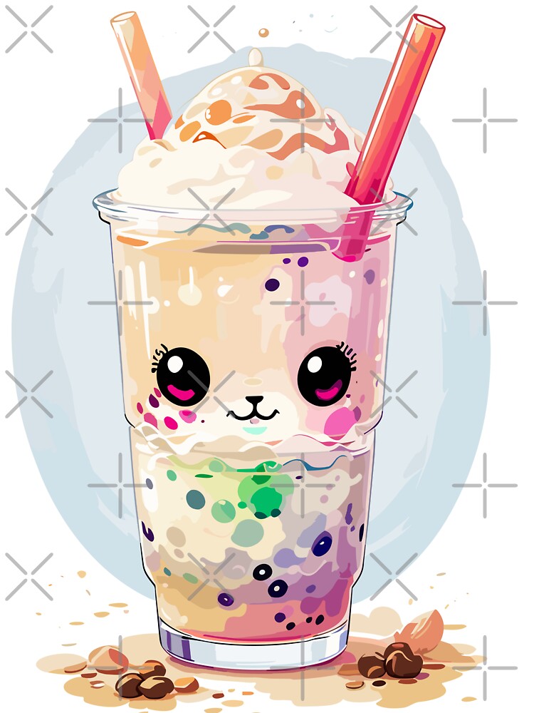 Cute boba drink by Print Alpha T-Shirts, Hoodie, Sweatshirt | BlankRebels.com (Image 3)