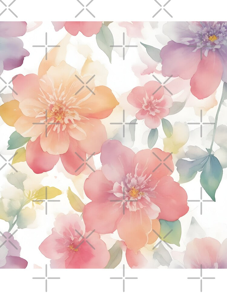 The enchantment of watercolor florals by Neranchara T-Shirts, Hoodie, Sweatshirt | BlankRebels.com (Image 3)