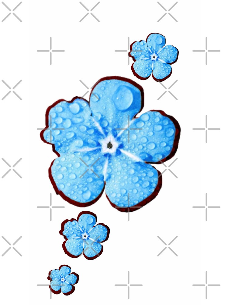 blue flower by prashant art factory ✅️