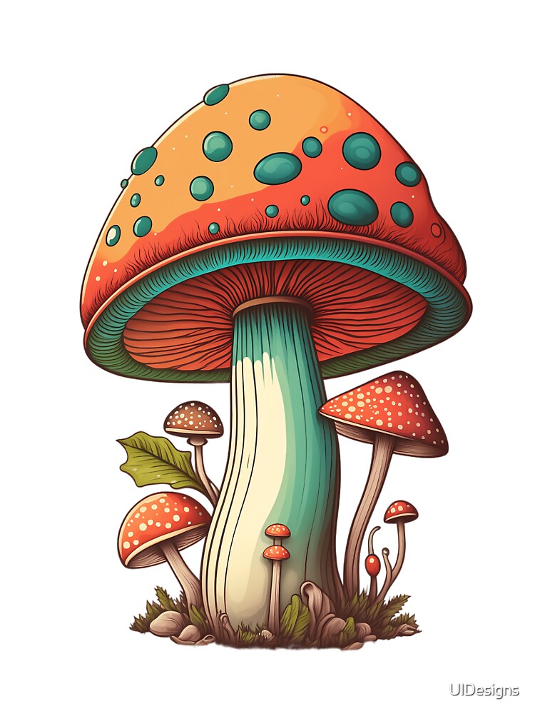 Simple Cluster of Mushrooms by UlDesigns T-Shirts, Hoodie, Sweatshirt | BlankRebels.com (Image 3)