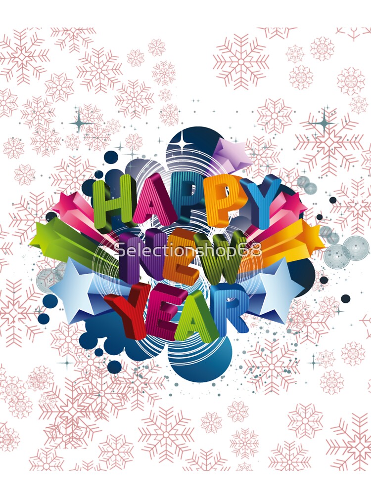 Happy new year by Selectionshop68 T-Shirts, Hoodie, Sweatshirt | BlankRebels.com (Image 3)
