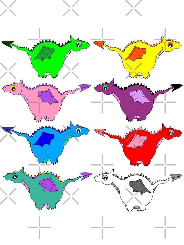 Cute dragons by Melanie Jeyakkumar T-Shirts, Hoodie, Sweatshirt | BlankRebels.com (Image 3)