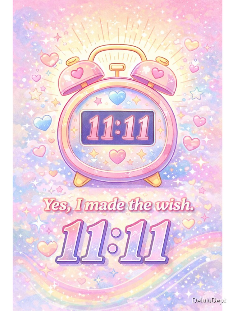 11:11 Angel Number Alarm Clock – Manifestation Art by DeluluDept T-Shirts, Hoodie, Sweatshirt | BlankRebels.com (Image 3)