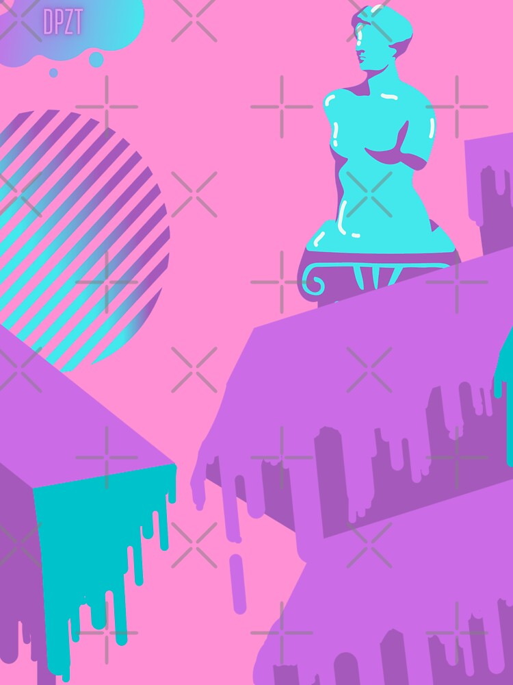 Melting Vaporwave by DPZT T-Shirts, Hoodie, Sweatshirt | BlankRebels.com (Image 3)