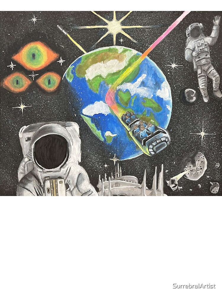 Space Coaster by SurrebralArtist T-Shirts, Hoodie, Sweatshirt | BlankRebels.com (Image 3)
