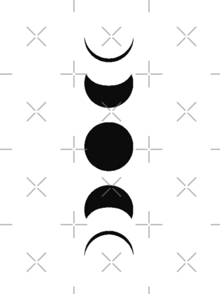 Moon Phase Sticker by tristahx T-Shirts, Hoodie, Sweatshirt | BlankRebels.com (Image 2)