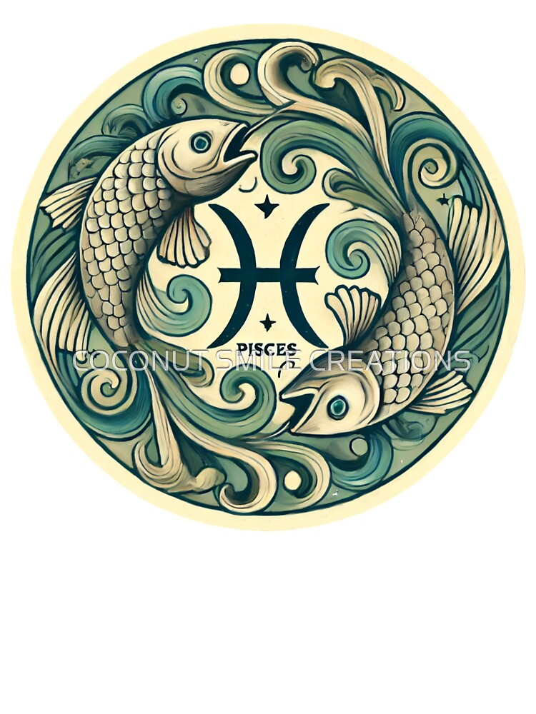 Pisces Vintage by COCONUT SMILE CREATIONS T-Shirts, Hoodie, Sweatshirt | BlankRebels.com (Image 3)