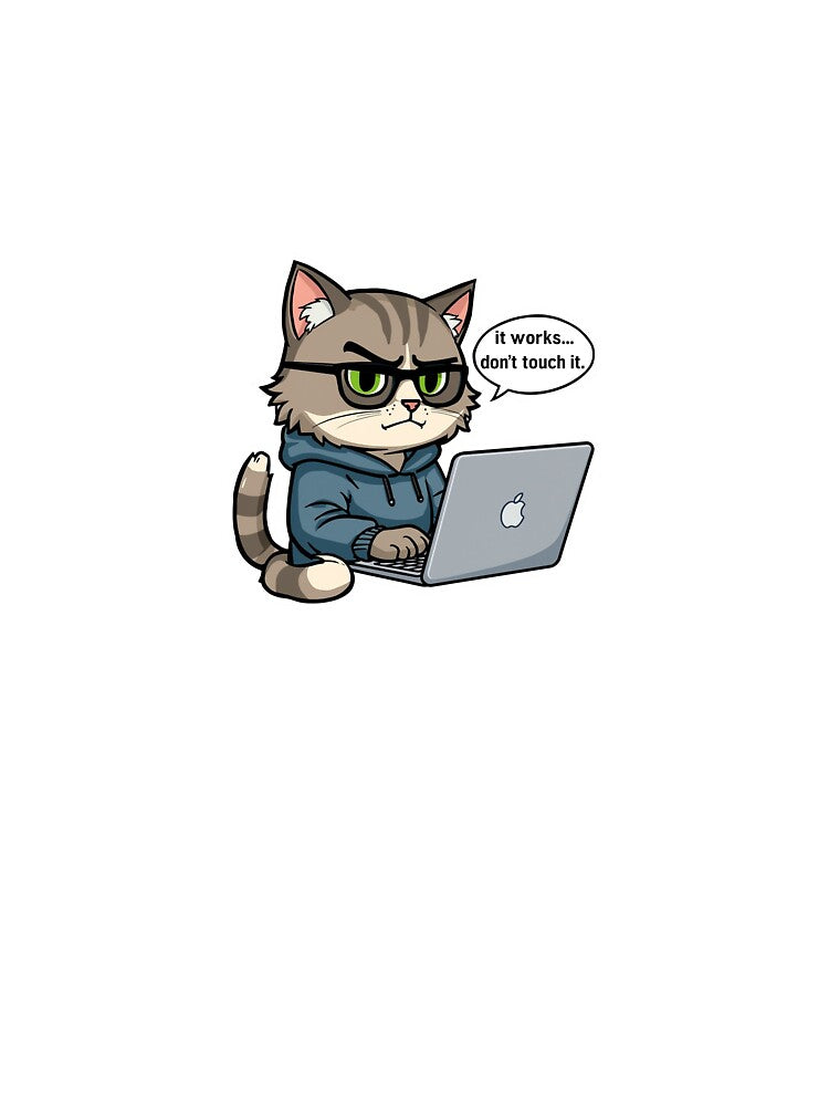 IT cat by wolosikowsky T-Shirts, Hoodie, Sweatshirt | BlankRebels.com (Image 3)
