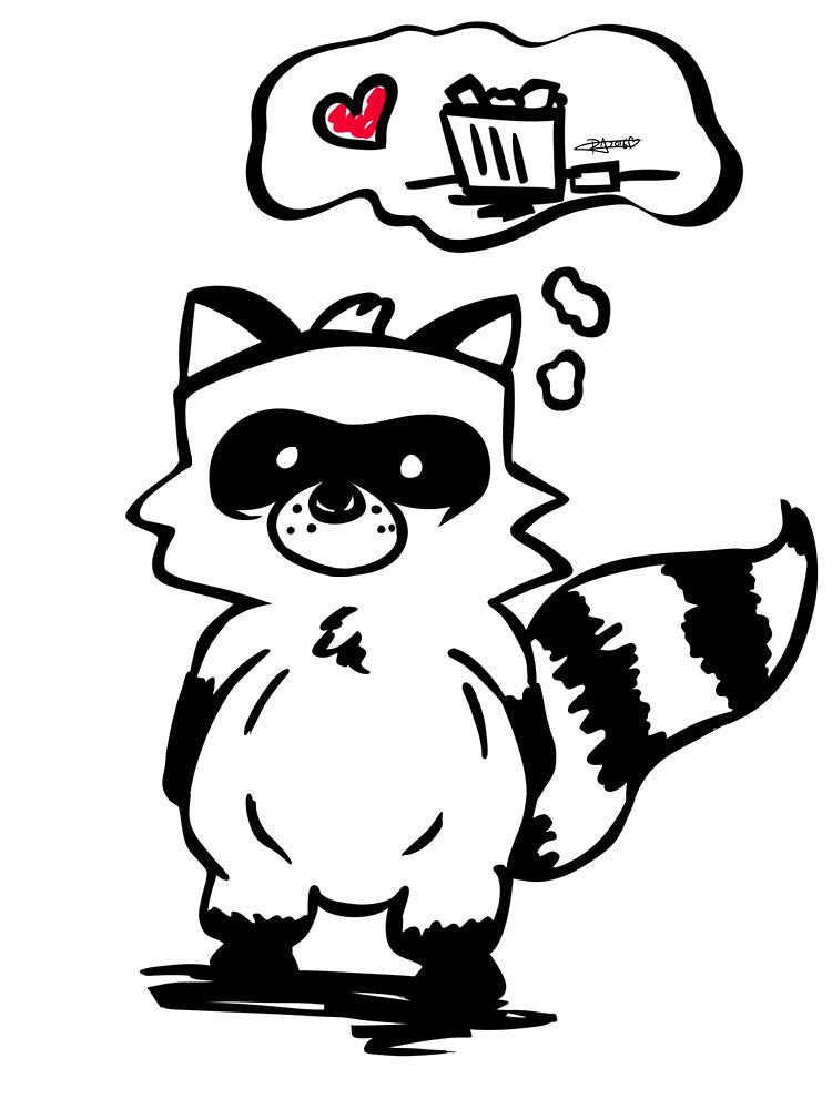 Trash Panda by RALArts T-Shirts, Hoodie, Sweatshirt | BlankRebels.com (Image 3)