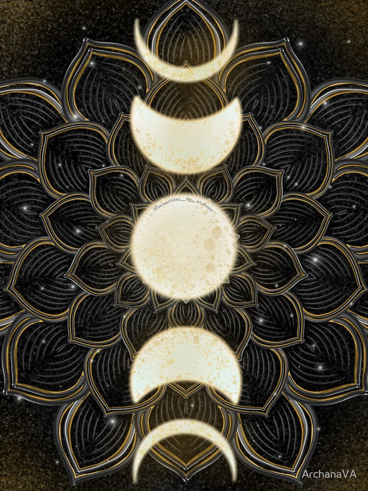 Moon phases by ArchanaVA T-Shirts, Hoodie, Sweatshirt | BlankRebels.com (Image 3)