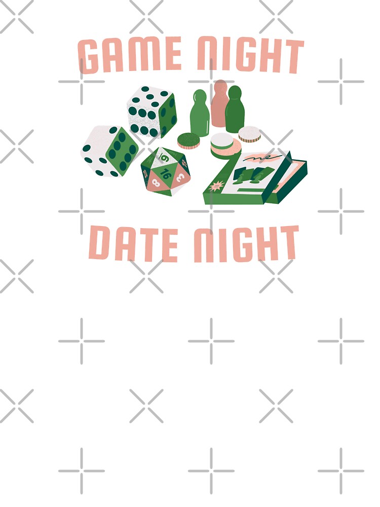 Game Night Date Night - Dice Board Game by Koiboi11 T-Shirts, Hoodie, Sweatshirt | BlankRebels.com (Image 3)