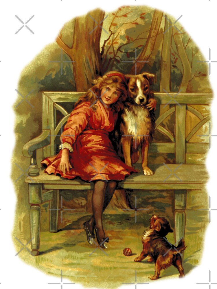 Dog On Bench by JHANL T-Shirts, Hoodie, Sweatshirt | BlankRebels.com (Image 3)