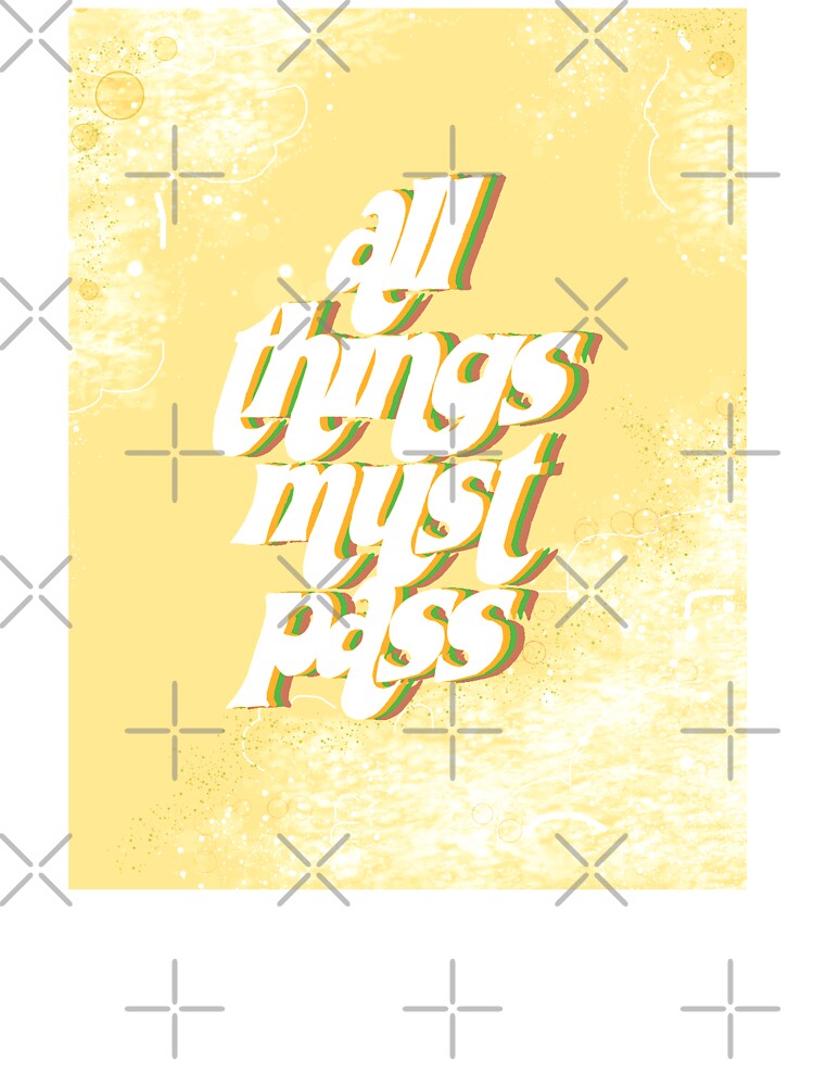 all things must pass // citrus & Cirrus (yellow) | graphic print by ★ susie xowie ★