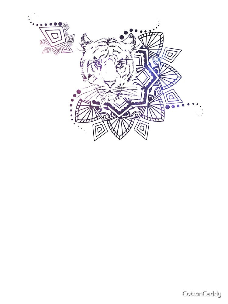 Tiger Mandala by CottonCaddy T-Shirts, Hoodie, Sweatshirt | BlankRebels.com (Image 3)