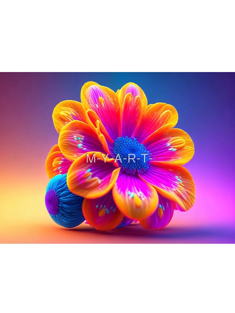 Colorful bloom by M-Y-A-R-T- T-Shirts, Hoodie, Sweatshirt | BlankRebels.com (Image 3)
