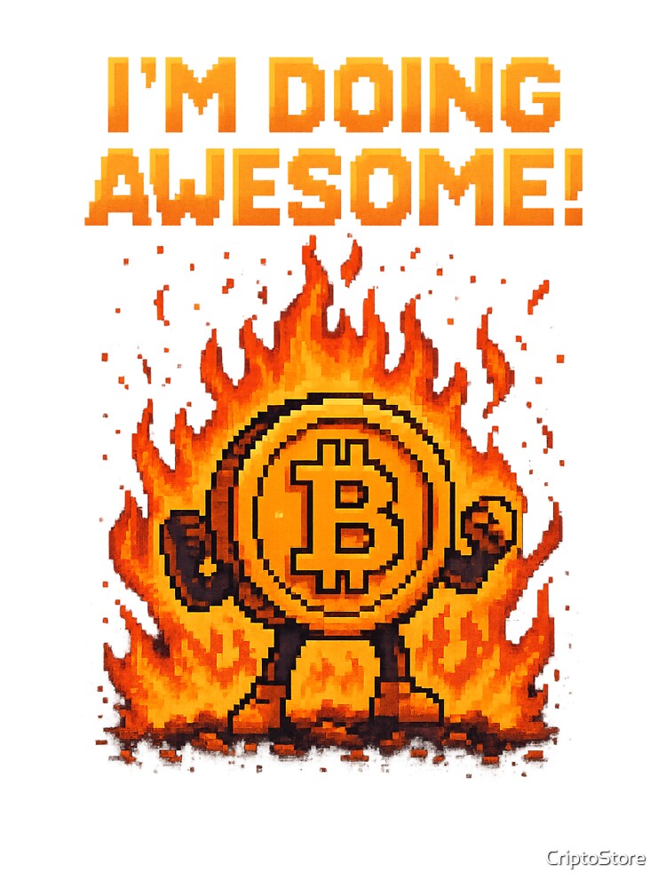 Crypto Burned Me And I Came Back for More - Pixel Art Crypto Design by Crypto_Store T-Shirts, Hoodie, Sweatshirt (Image 3)