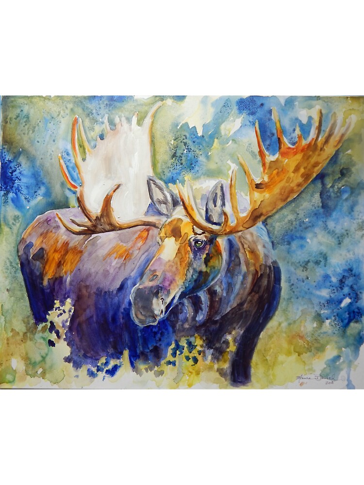 Technicolor Moose by twopoots T-Shirts, Hoodie, Sweatshirt | BlankRebels.com (Image 3)