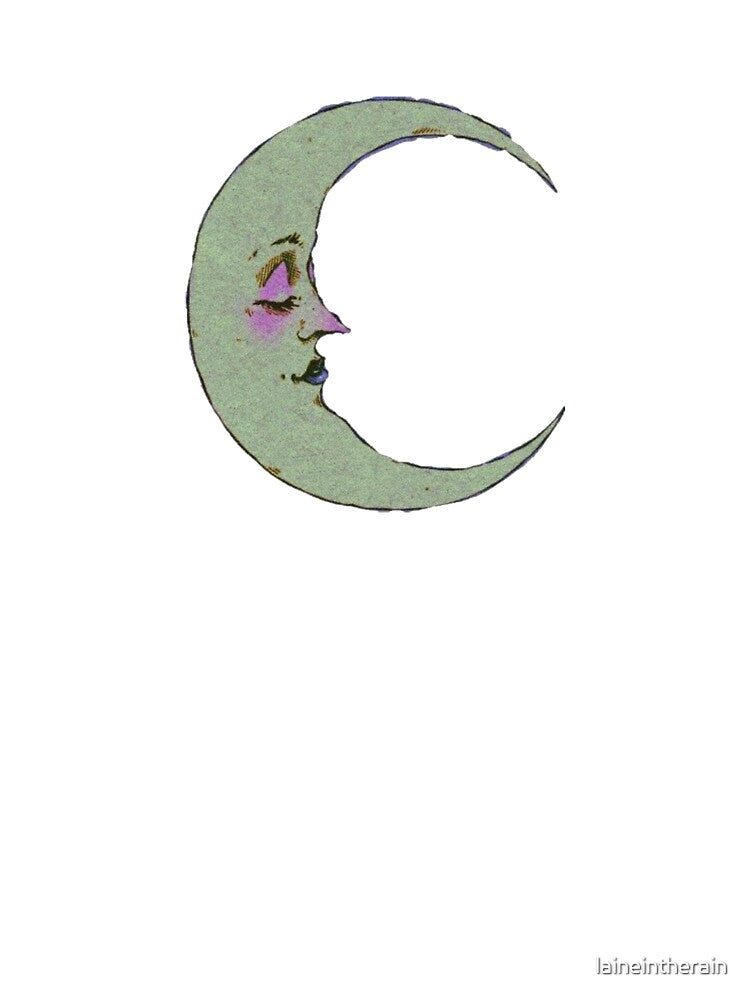 moon face by laineintherain T-Shirts, Hoodie, Sweatshirt | BlankRebels.com (Image 3)